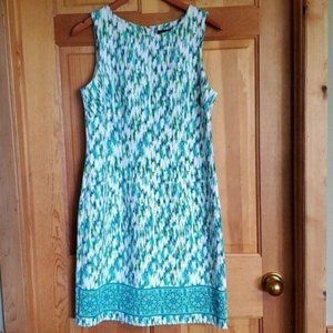 Perceptions New York Accented Hem Zippered Sleeveless Sz. 12 Dress